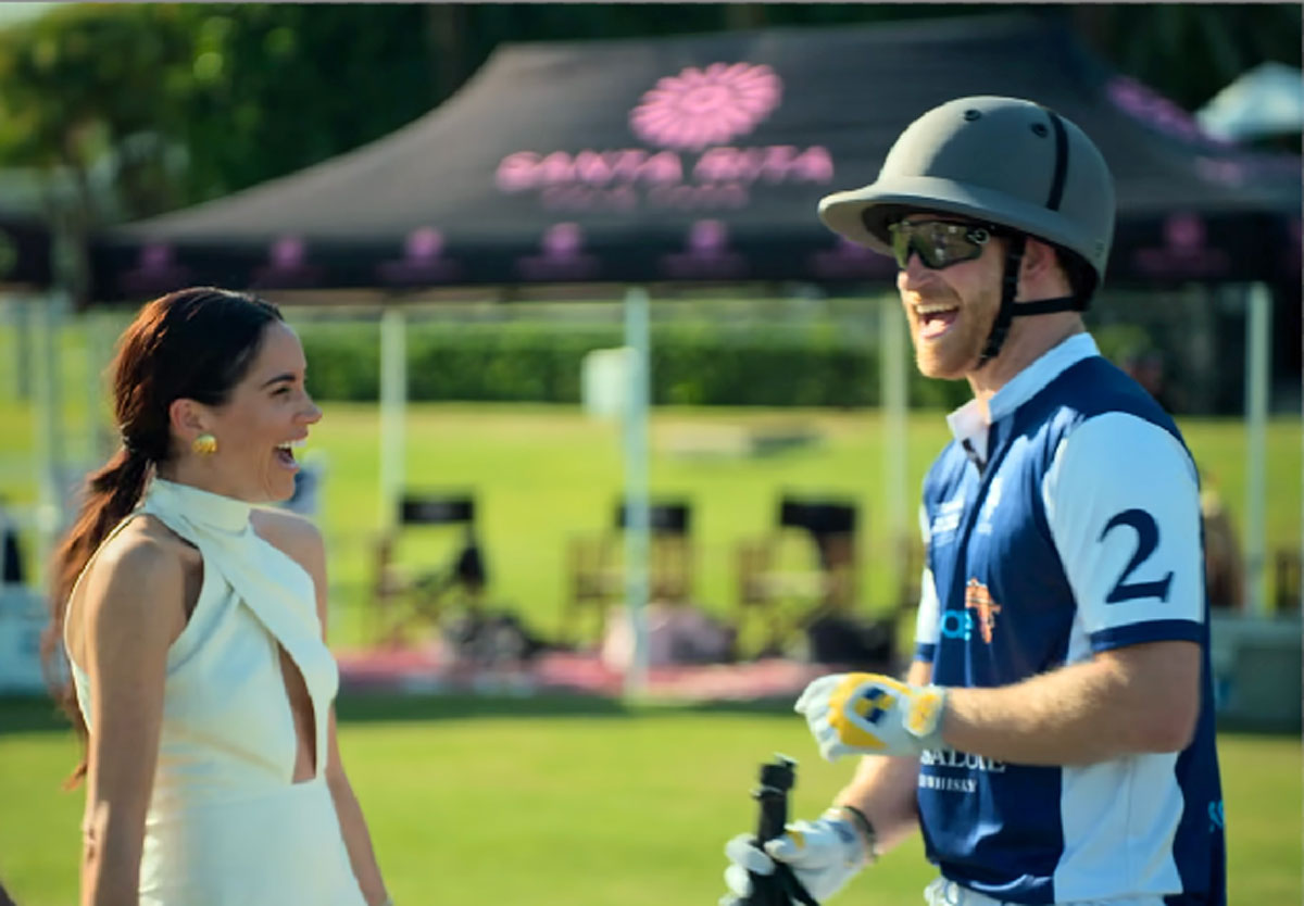 Meghan Markle and Prince Harry pack on the PDA in their Netflix ‘Polo’ cameo 