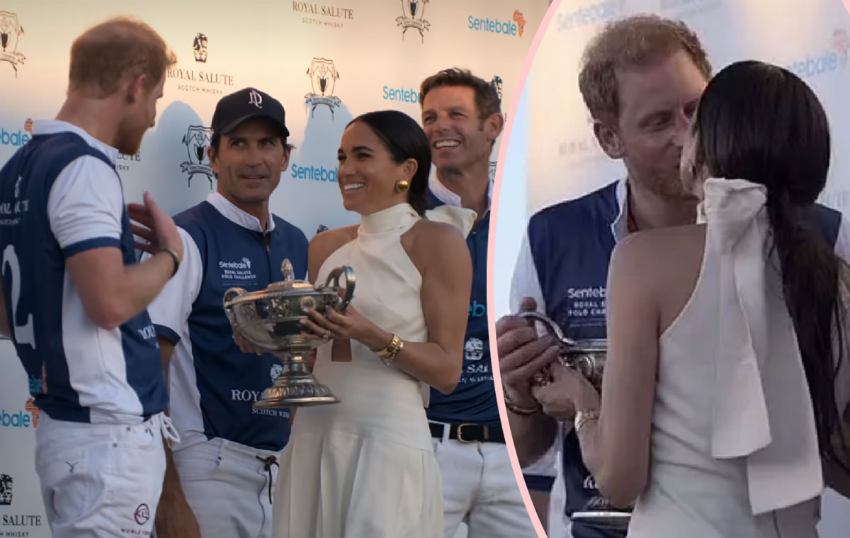 Meghan Markle and Prince Harry pack on the PDA in their Netflix ‘Polo’ cameo 