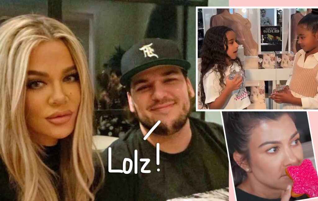 Rob Kardashian Reacts After Daughter Dream Recreates Iconic KUWTK Scene ...