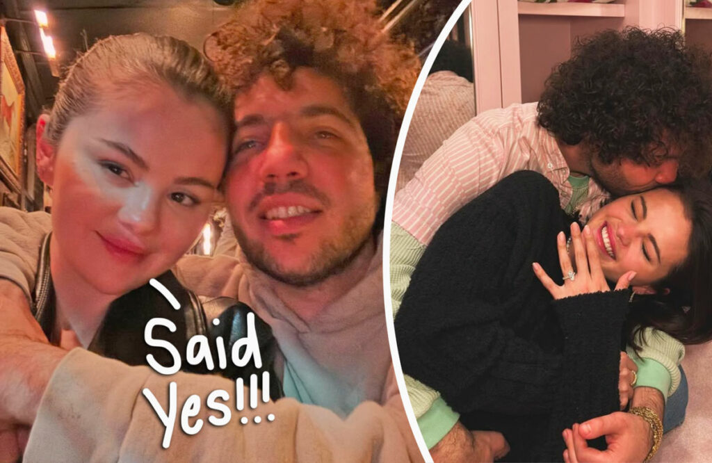 Selena Gomez & Benny Blanco Are Engaged! See Well Wishes From Taylor Swift, Jennifer Aniston, And MORE!