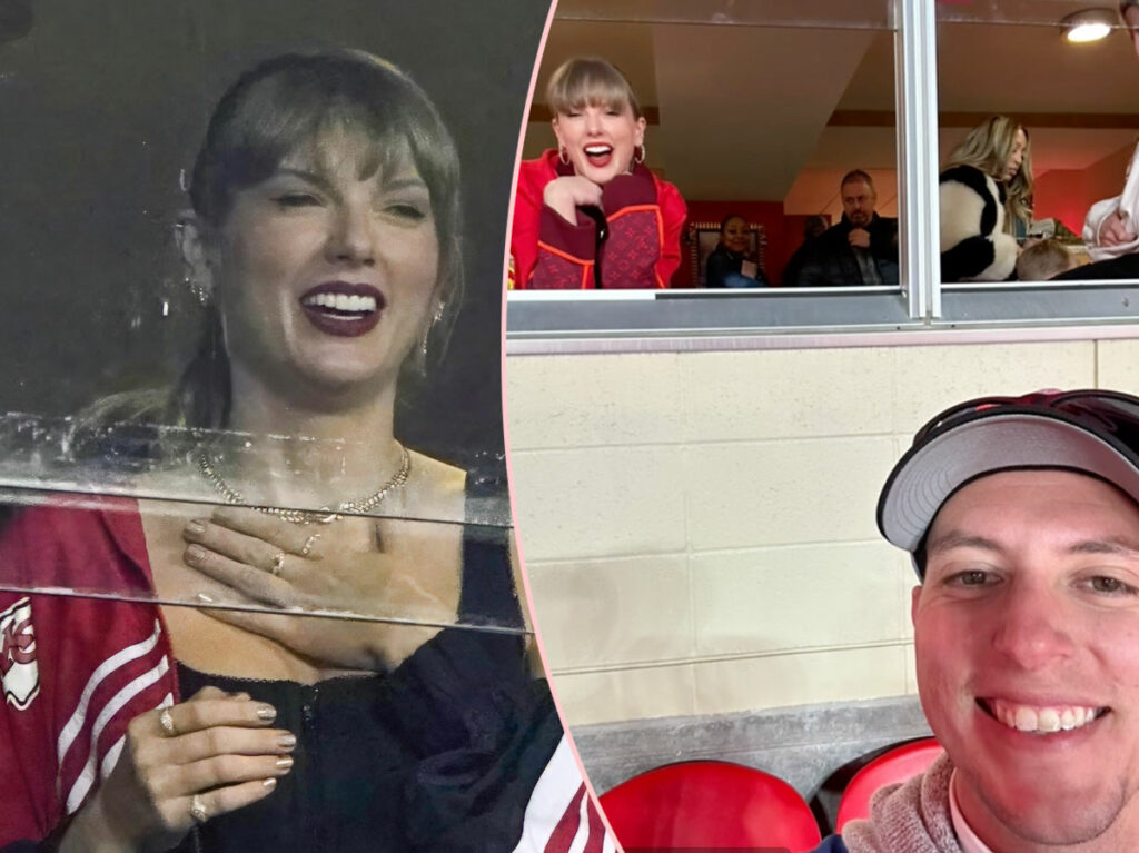 Taylor Swift Tipped Workers BIG At Chiefs Game - And FaceTimed A Security  Guard's Swiftie Wife! - Perez Hilton