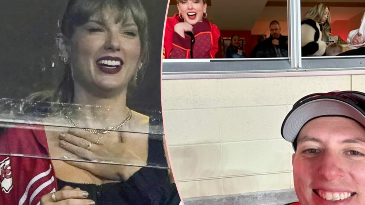 Taylor Swift Tipped Workers BIG At Chiefs Game - And FaceTimed A Security  Guards Swiftie Wife! - Perez Hilton