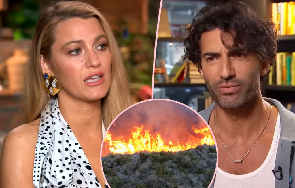 Blake Lively Allegedly Served Justin Baldoni's People Lawsuit Papers While They Were Evacuating From LA Fires