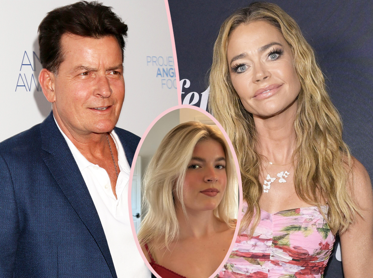 Charlie Sheen & Denise Richards’ Daughter Lola Gets Baptized After(00)