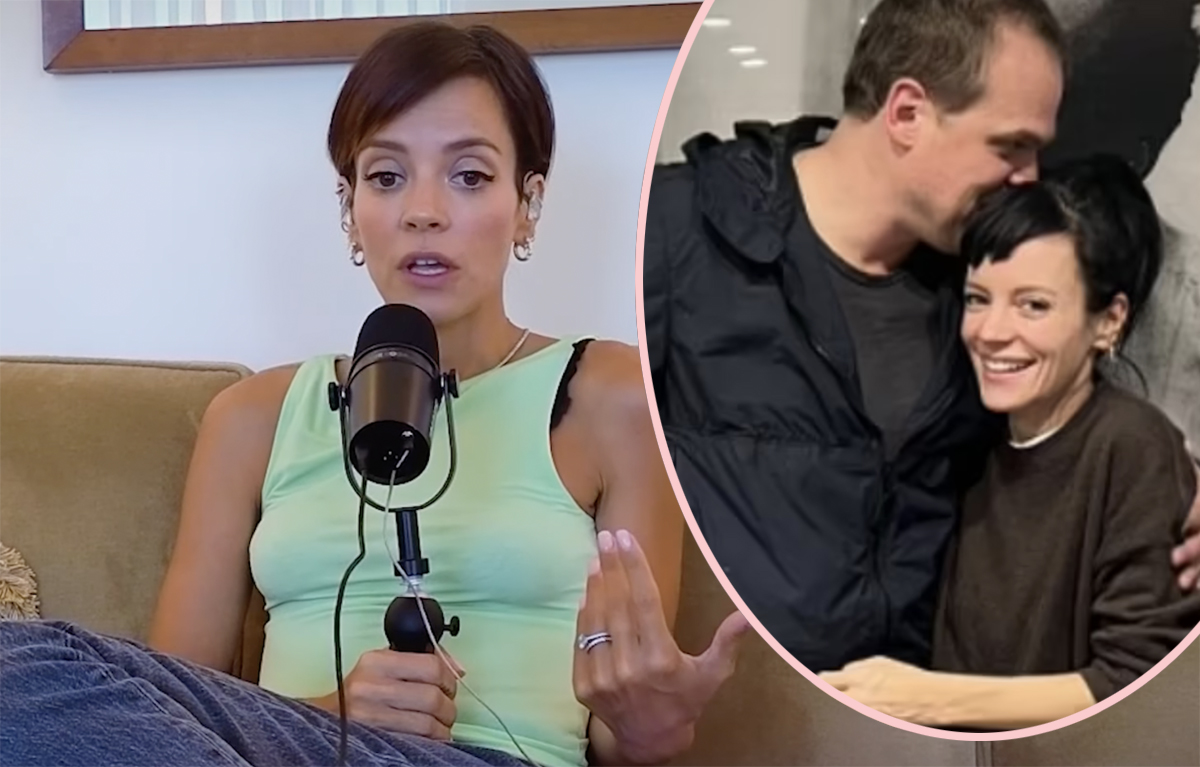 Lily Allen Says She's 'Spiraling' & 'Not In A Good Place' After Allegedly  Catching David Harbour Cheating - Perez Hilton