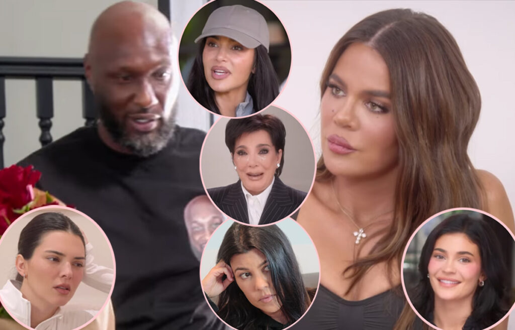 Khloé Kardashian Reunites With Ex Lamar Odom, Kim Teases New BF, And MORE  In Shocking New The Kardashians Trailer! WATCH! - Perez Hilton