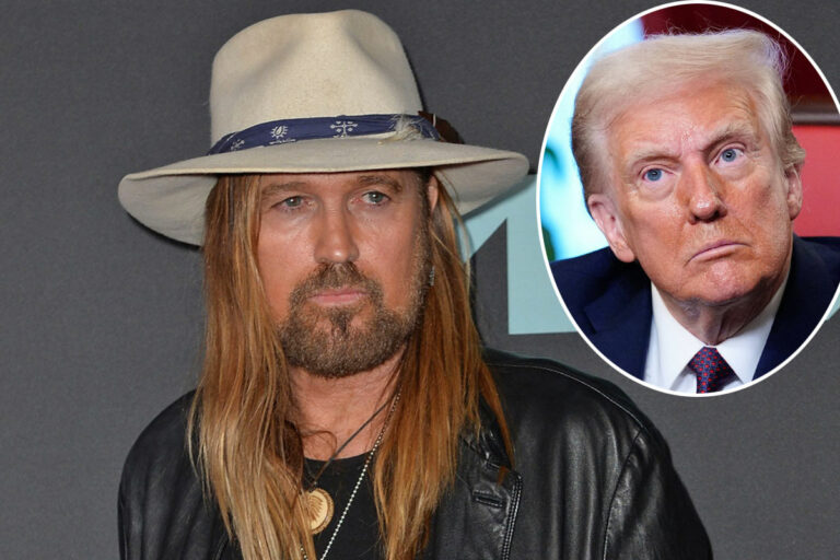 Billy Ray Cyrus Defends Himself After Disastrous Trump Inauguration ...