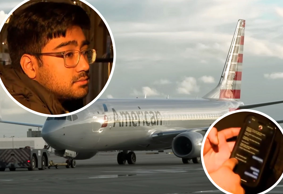 Man Shares Heartbreaking Final Text He Received From Wife Onboard DC