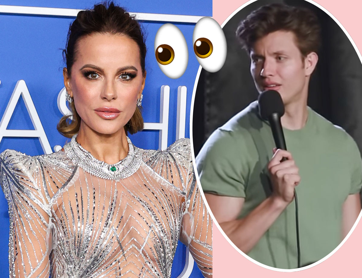 Kate Beckinsale & Matt Rife Seen KISSING At Golden Globes