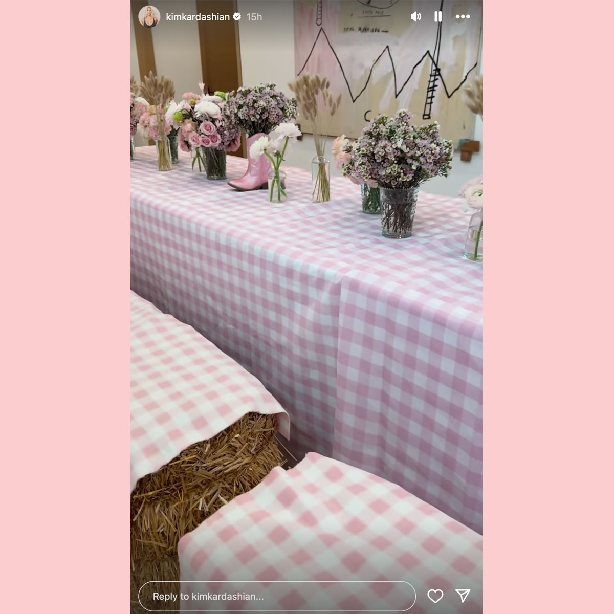 Kim Kardashian shows off daughter Chicago's cowgirl-themed 7th birthday party