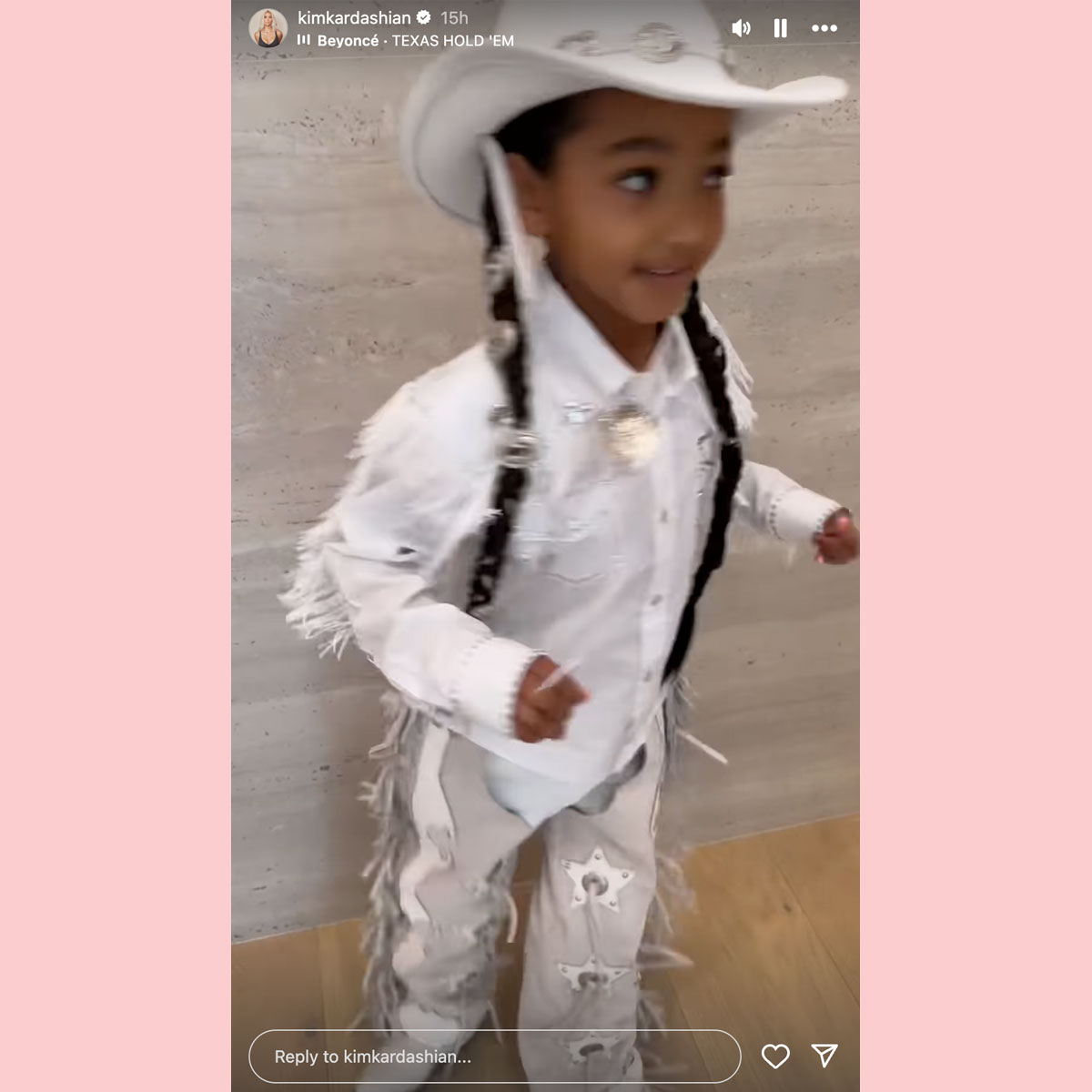 Kim Kardashian shows off daughter Chicago's cowgirl-themed 7th birthday party