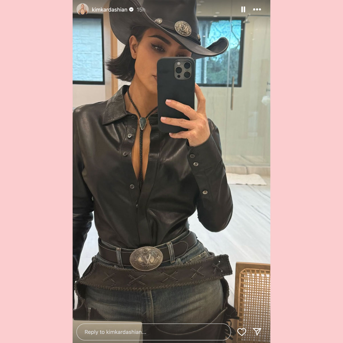 Kim Kardashian shows off daughter Chicago's cowgirl-themed 7th birthday party