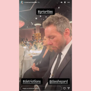 Kristen Bell Blasts Hubby Dax Shepard For Watching FOOTBALL While At