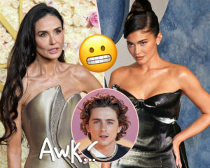 Watch Kylie Jenner Get Totally SNUBBED By Demi Moore During Cringe