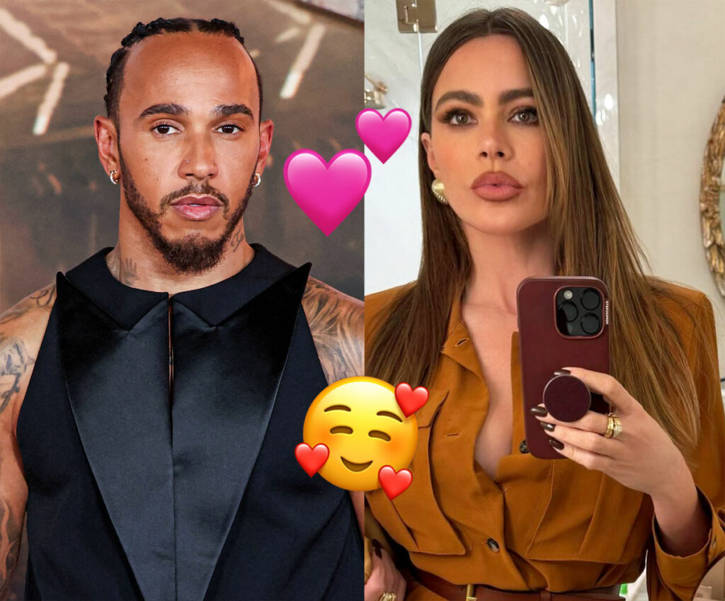 Sofia Vergara & Lewis Hamilton Spark Romance Rumors After VERY Flirty Outing!