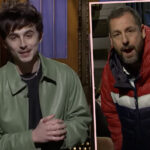 Timothée Chalamet Stole The Show At SNL -- With Adam Sandler's Surprise Help!
