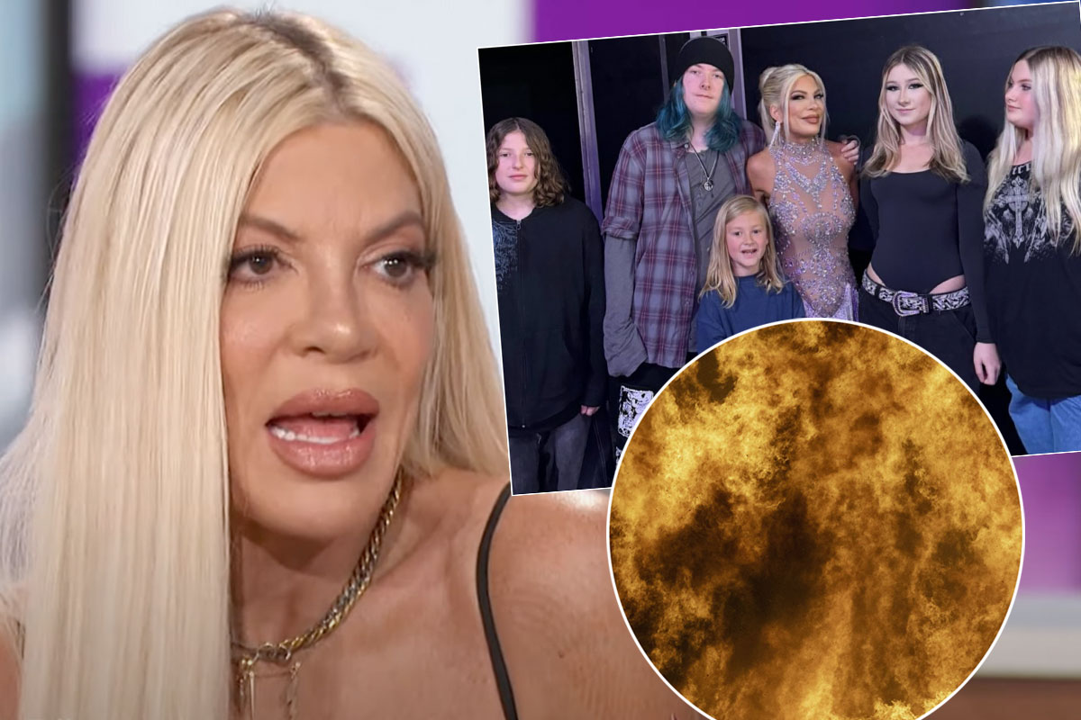 Tori Spelling Details Harrowing Evacuation With 5 Kids & 5 Pets Amid LA