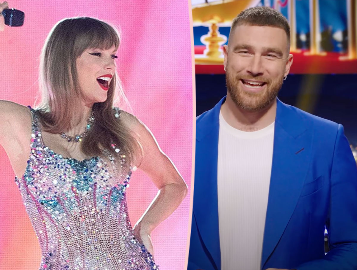 See Travis Kelce's ADORABLE Reaction To Taylor Swift Clue On Are You