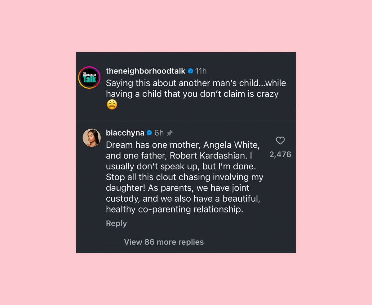 Blac Chyna BLASTS Tristan Thompson For Calling Dream Kardashian His Daughter