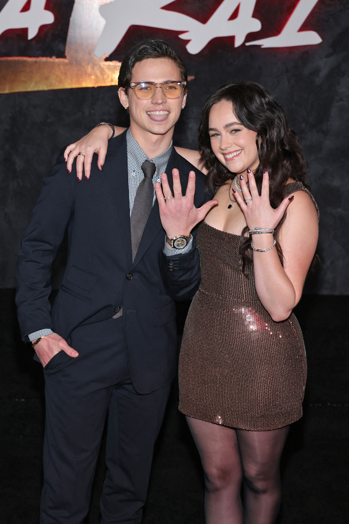 Cobra Kai Premiere Tanner Buchanan Mary Mouser Reveal Dating Engagement 2