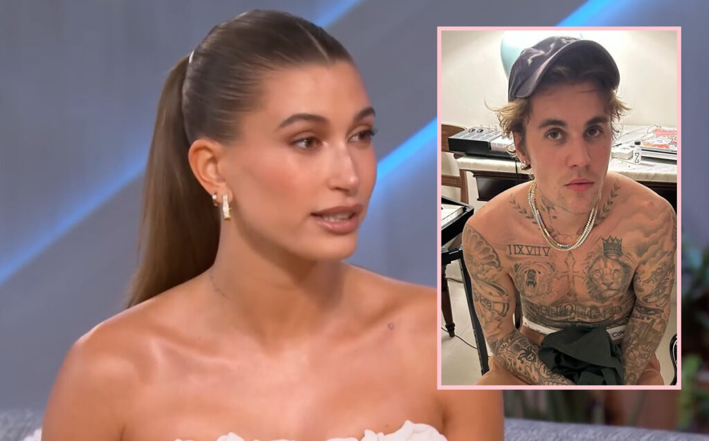 Hailey Bieber Is ‘Really Concerned’ About Justin After His Bizarre Behavior At Her Rhode Event