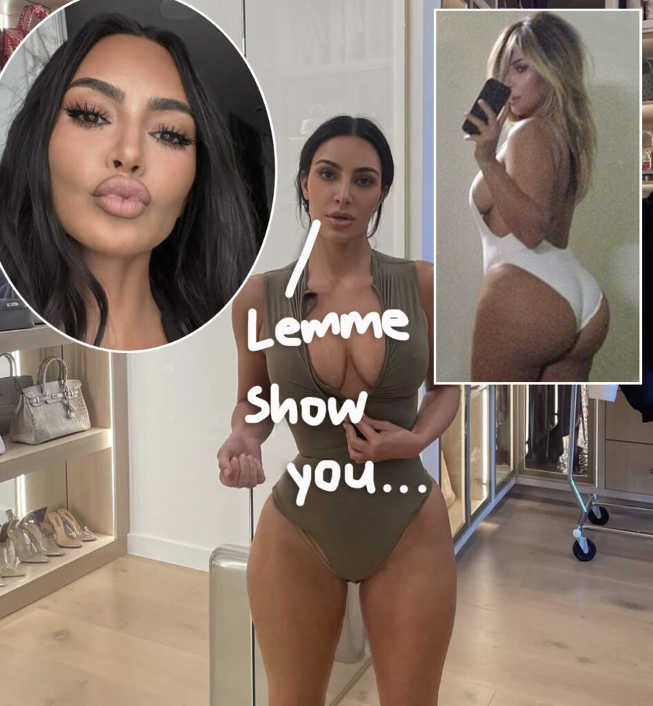 Kim Kardashian Butt shape wear skims