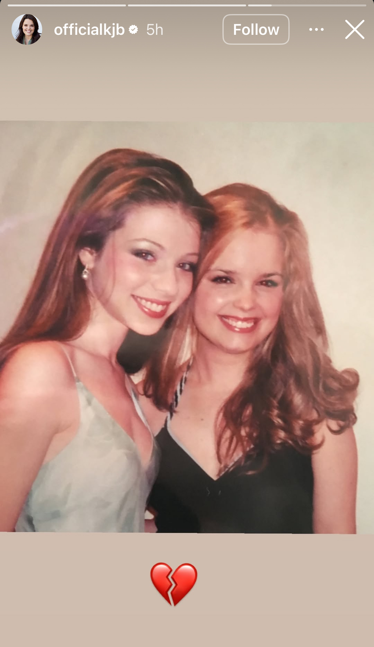 Kimberly J. Brown Tribute a Michelle Trachtenberg