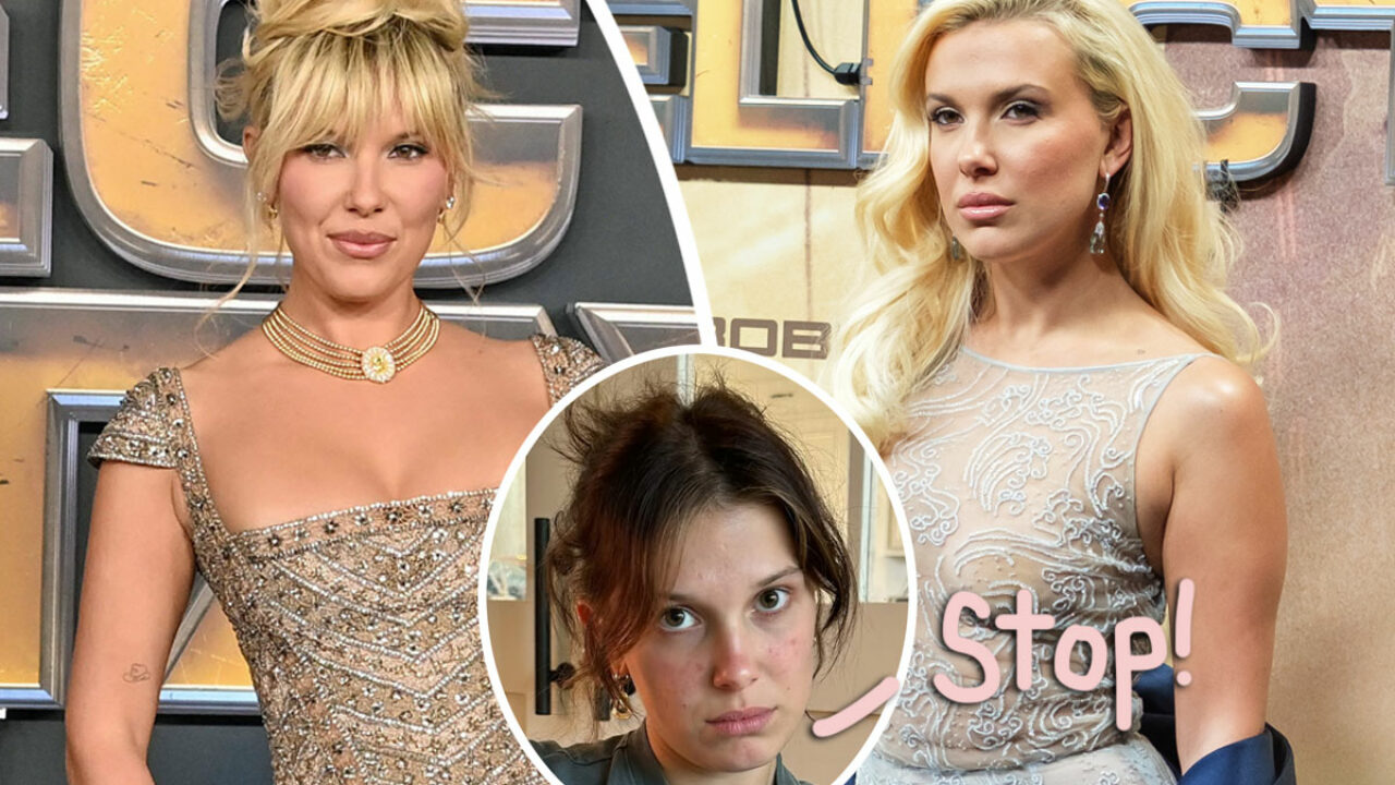 Millie Bobby Brown Hits Back At Criticism That She Looks WAY Older Than 21  After Blonde Transformation! - Perez Hilton