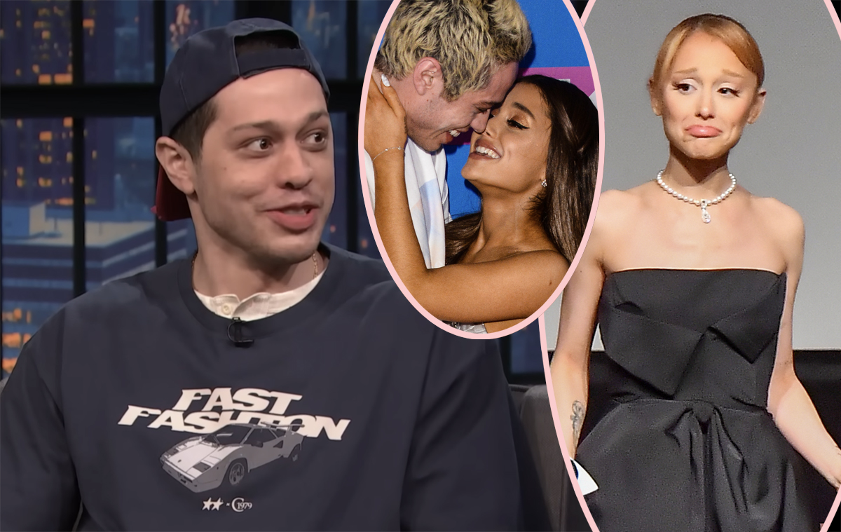 Pete Davidson Reveals Where His Relationship Stands With Ariana Grande