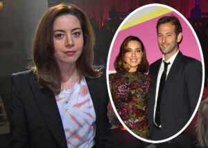 Aubrey Plaza Makes First Public Appearance Since Husband's Death