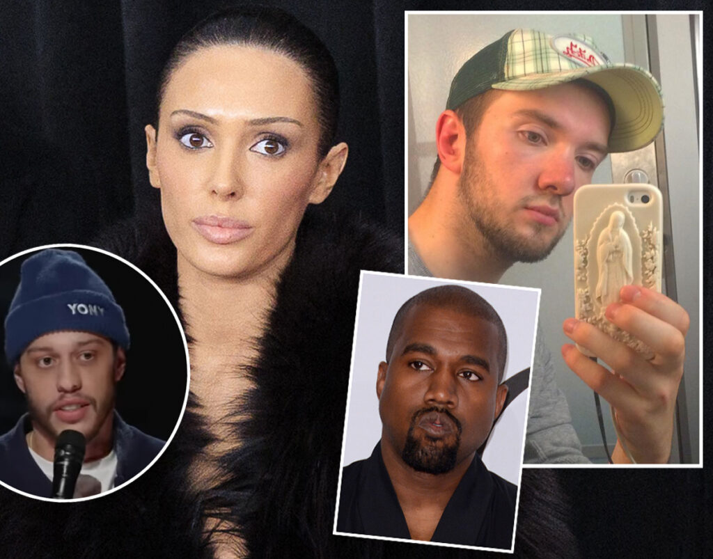 Bianca Censori racist text messages Kanye West Pete Davidson controversy Yeezy designer report