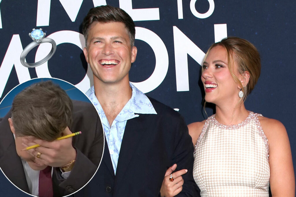 Scarlett Johansson’s Husband Colin Jost Looked Through 12 Dumpsters To Find Her Missing Engagement Ring!