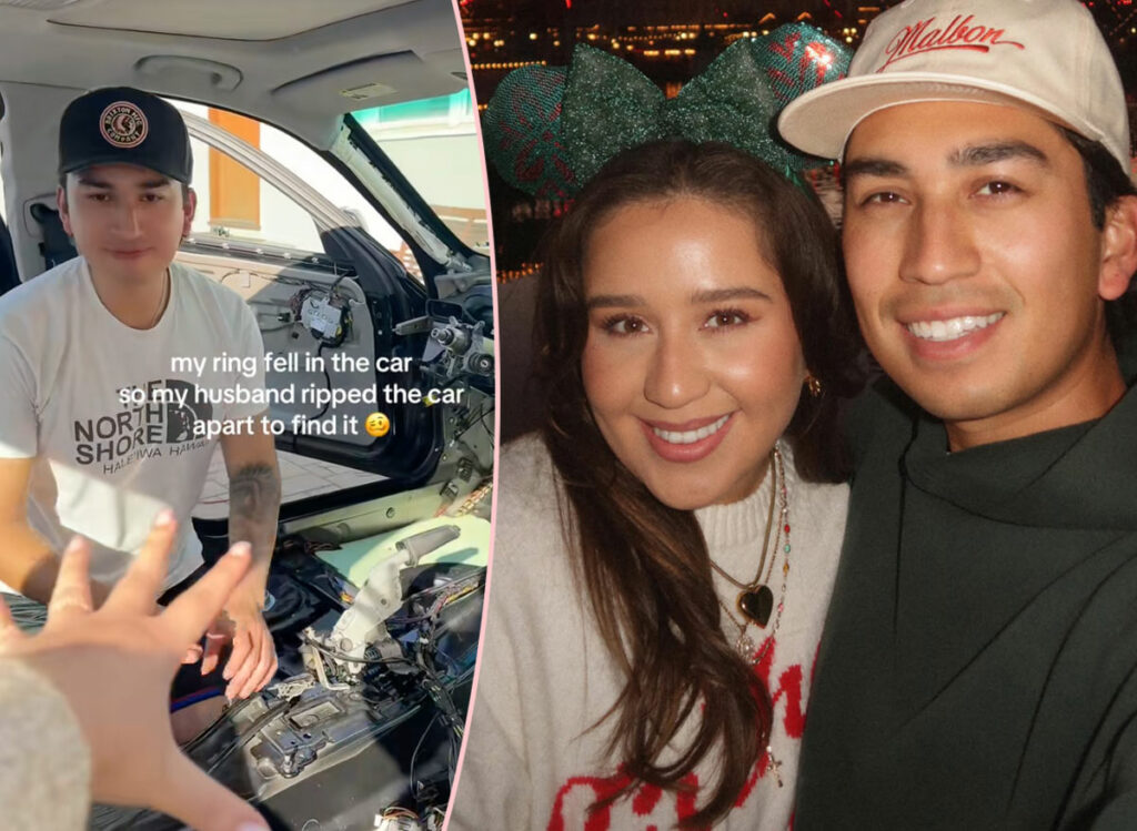 Husband Literally Takes Car Apart To Find Wife's Lost Wedding Ring -- And People Cannot Get Over The Sweet Viral Video!