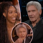 Harrison Ford's Co-Star Jessica Williams Yells At The Actor Snacking During Her Big SAG Moment!
