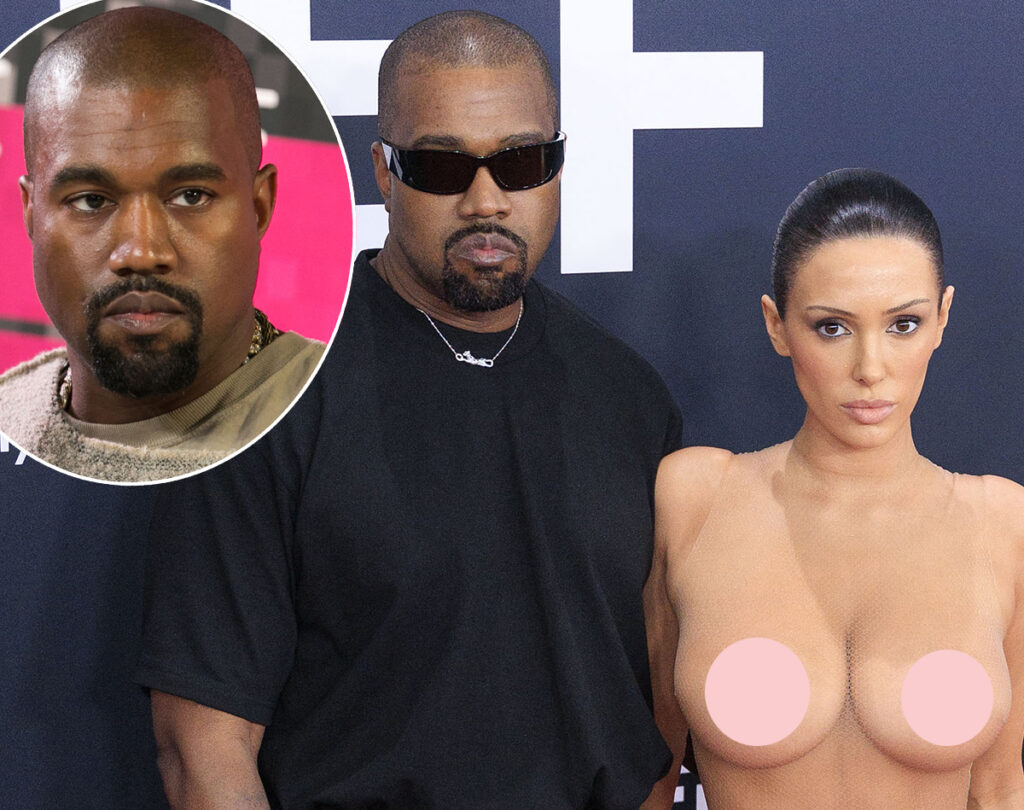 Kanye West & Bianca Censori Spotted Fully-Clothed -- But Going For It With The PDA!
