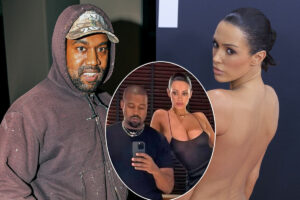 Bianca Censori Completely Covers Up At Her Film Premiere Alongside