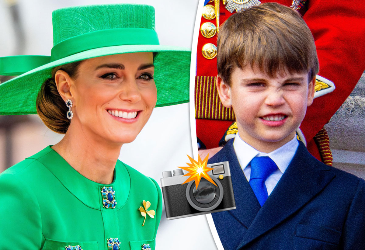 Princess Catherine Shares Poignant New Photo Prince Louis Took Of Her To Honor World Cancer Day!