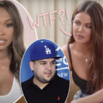Khloé Kardashian Calls Out BFF Malika Haqq For Going 'Behind My Back' To Hook Up With Rob Years Ago! OMG!