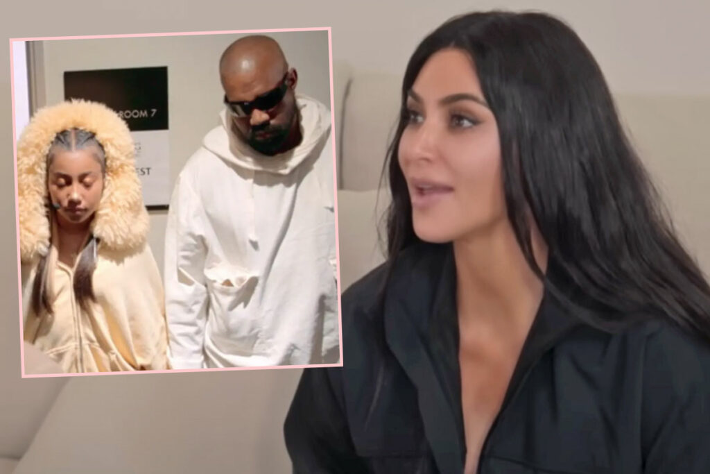 Kim Kardashian SLAMS Critics Of North West’s Lion King Performance -- Where She Reunited With Kanye!