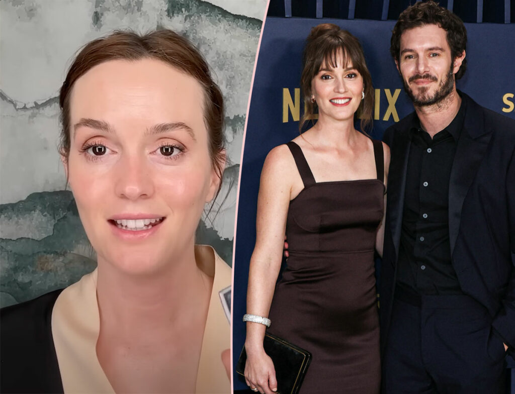 Leighton Meester Gives Rare Update On Her & Adam Brody's Two Kids!