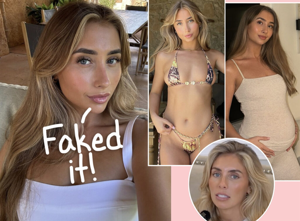Move Over, Bonnie Blue -- Lily Phillips ALSO Just Confirmed She Faked Her Pregnancy! But For A Totally Different Reason!