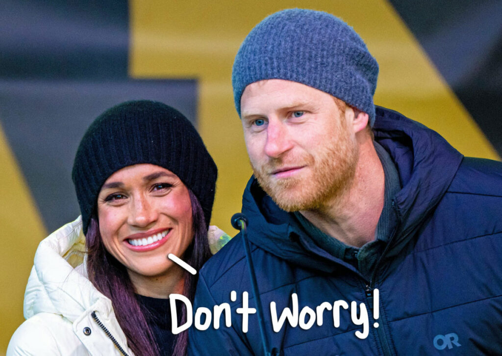 Meghan Markle & Prince Harry Are Spending Valentine's Day Apart -- But Have THIS Message To Haters!