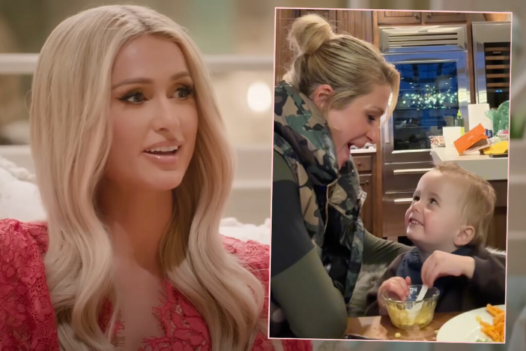 OMG! Paris Hilton Catches 2-Year-Old Son Dropping F-Bombs On Video! And Can’t ‘Hold It Together’!