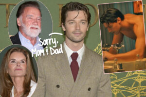 Patrick Schwarzenegger Goes Full Frontal In The White Lotus! OMG LOOK