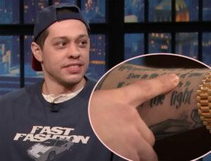 Pete Davidson Says These Are The 'Dumbest Tattoos' He's Getting Removed