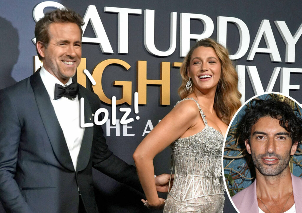 Ryan Reynolds Actually Cracks A JOKE About The Justin Baldoni Scandal On SNL 50 -- And Blake Lively Reacts