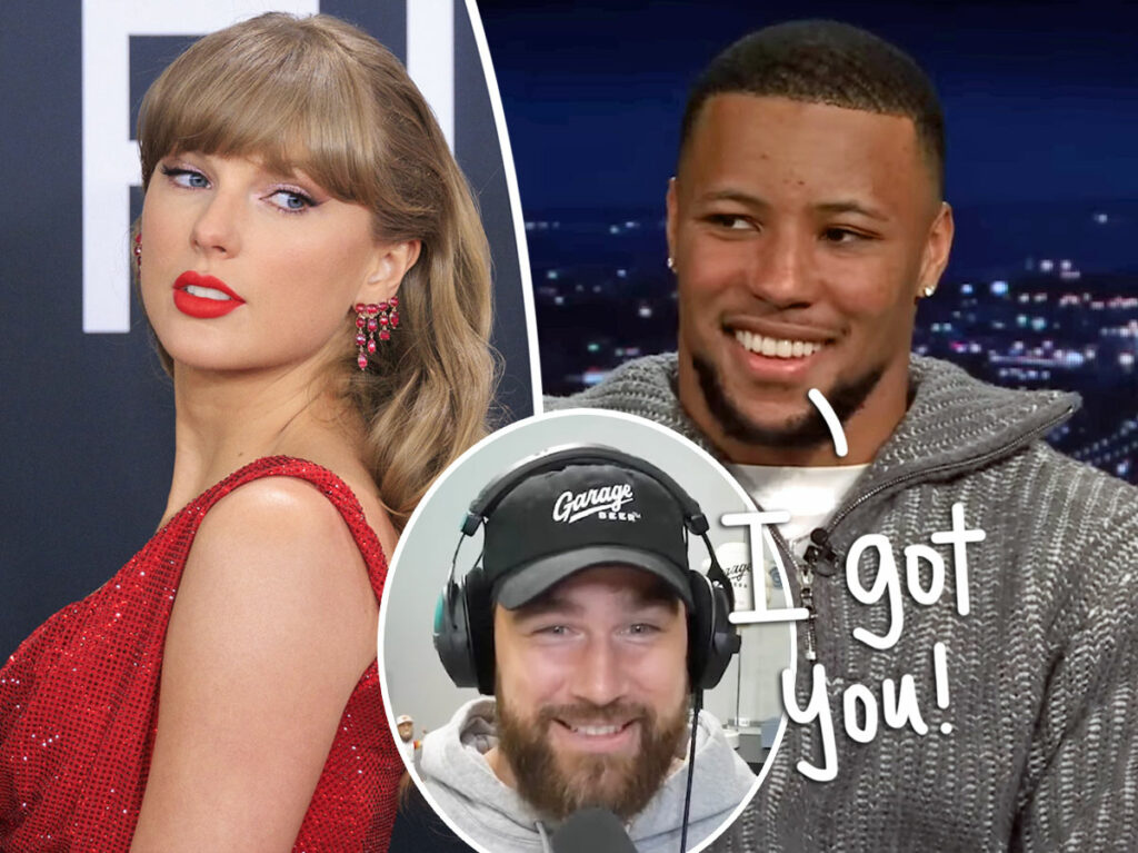 Saquon Barkley Sticks Up For Taylor Swift After She Was Booed At Super Bowl!