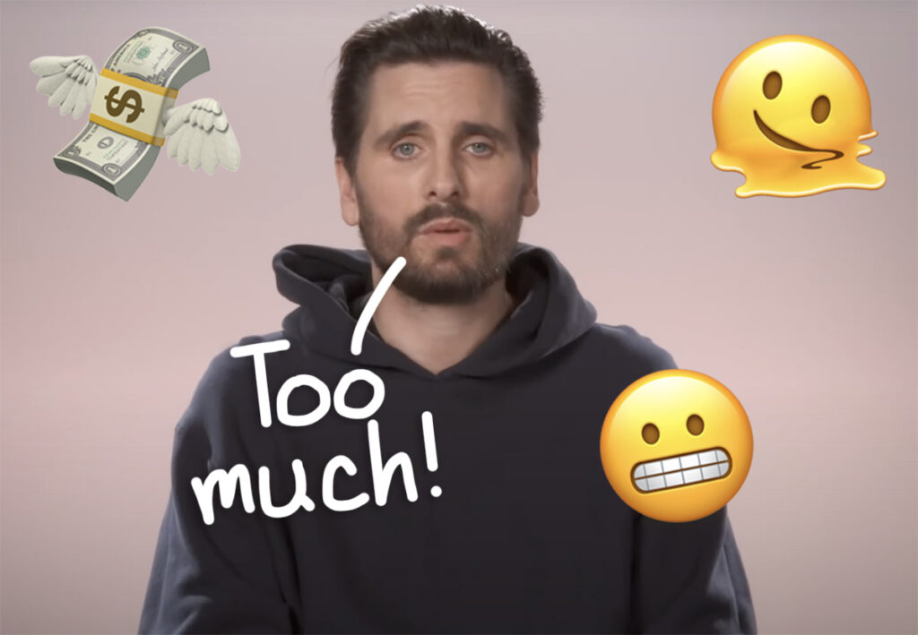 Scott Disick Gets Called Out For Being A Terrible Tipper -- And Promptly Doubles Down On His Take!