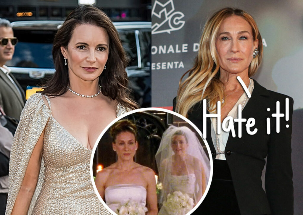 Kristin Davis Claims SJP Got So Mad On SATC She Literally CUT UP A Vera Wang Dress: 'She Was Out Of Her Mind'!