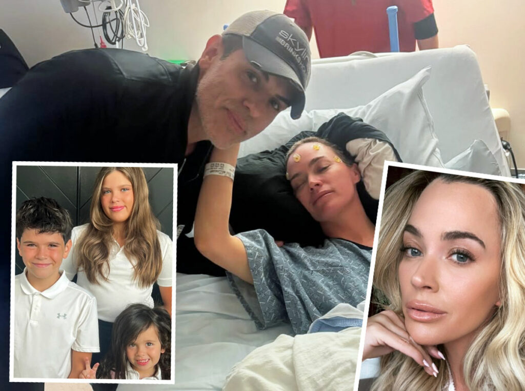 Teddi Mellencamp Visited In Hospital By Estranged Husband Edwin Arroyave & Kids Before Brain Surgery
